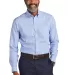 Brooks Brothers BB18008  Wrinkle-Free Stretch Patt in Newportblu front view