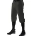 Alleson Athletic 655PKNY Youth Crush Knicker Pants in Charcoal front view