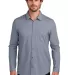 Ogio OG161 OGIO   Extend Long Sleeve Button-Up in Deepblueht front view