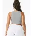 Bella + Canvas 1019 Ladies' Micro Ribbed Racerback in Athletic heather back view