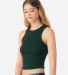 Bella + Canvas 1019 Ladies' Micro Ribbed Racerback in Solid forest blend