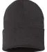 Atlantis Headwear PURE Sustainable Knit in Black front view