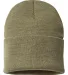 Atlantis Headwear PURE Sustainable Knit in Olive front view