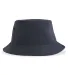 Atlantis Headwear GEO Sustainable Bucket Hat in Navy front view