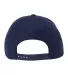 Atlantis Headwear REFE Sustainable Recy Feel Cap in Navy back view