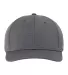 Atlantis Headwear SAND Sustainable Performance Cap in Dark grey front view