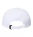 Atlantis Headwear SAND Sustainable Performance Cap in White back view