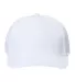 Atlantis Headwear SAND Sustainable Performance Cap in White front view