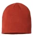 Atlantis Headwear HOLLY Sustainable Beanie in Rusty back view