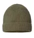 Atlantis Headwear MAPLE Sustainable Finish Edge Kn in Olive front view