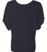 BELLA 8821 Womens Flowy Dolman Top in Midnight back view