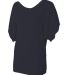 BELLA 8821 Womens Flowy Dolman Top in Midnight side view