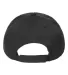 Atlantis Headwear FIJI Sustainable Five-Panel Cap in Black back view