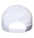 Atlantis Headwear FIJI Sustainable Five-Panel Cap in White back view