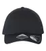 Atlantis Headwear FRASER Sustainable Dad Hat in Black front view