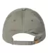 Atlantis Headwear FRASER Sustainable Dad Hat in Olive back view