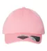 Atlantis Headwear FRASER Sustainable Dad Hat in Pink front view