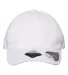 Atlantis Headwear FRASER Sustainable Dad Hat in White front view