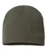 Atlantis Headwear YALA Sustainable Beanie in Olive front view
