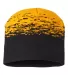 Cap America RKS9 USA-Made Static Beanie in Black/ gold front view
