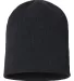Cap America SKN28 USA-Made Sustainable Beanie in Black back view