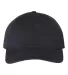 Classic Caps 9010 USA-Made Dad Hat in Black front view