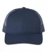Classic Caps USA100 USA-Made Trucker Cap in Navy front view