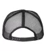 Imperial 5055 The Rabble Rouser Cap in Black/ black/ black back view