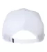 Imperial 5055 The Rabble Rouser Cap in White/ white/ black back view