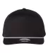 Imperial 5056 The Barnes Cap in Black/ white front view