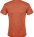 11730 Delta Apparel Adult Short Sleeve 5.2 oz. Tee DEEP CORAL back view