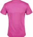 11730 Delta Apparel Adult Short Sleeve 5.2 oz. Tee in Heliconia heather hhc back view