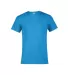 11730 Delta Apparel Adult Short Sleeve 5.2 oz. Tee in Turquoise bu4 front view