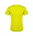 11730 Delta Apparel Adult Short Sleeve 5.2 oz. Tee in Safety green back view