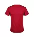11730 Delta Apparel Adult Short Sleeve 5.2 oz. Tee in New red back view