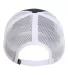Imperial 7055 The Night Owl Performance Rope Cap in Navy/ white back view