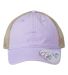 Infinity Hers TESS Women's Washed Mesh Back Cap in Lavender/ stripes