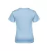 11736 Delta Apparel Youth Pro Weight Short Sleeve  in Sky blue back view