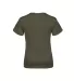 11736 Delta Apparel Youth Pro Weight Short Sleeve  in Moss back view