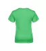 11736 Delta Apparel Youth Pro Weight Short Sleeve  in Neon green back view