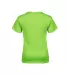 11736 Delta Apparel Youth Pro Weight Short Sleeve  in Lime back view