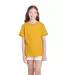 11736 Delta Apparel Youth Pro Weight Short Sleeve  in Ginger front view