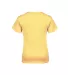 11736 Delta Apparel Youth Pro Weight Short Sleeve  in Banana back view