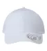 Infinity Hers CHARLIE Women's Modern Trucker Cap in White/ white front view