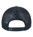 Legacy DTA Dashboard Trucker Cap in Stone/ olive/ navy back view