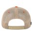 Legacy OFA Old Favorite Trucker Cap in Marine blue/ coral back view