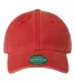 Legacy OFAST Old Favorite Solid Twill Cap in Scarlet front view