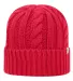 J America 5003 Empire Knit in Red front view