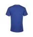 65000 Delta Apparel Adult Short Sleeve 6.0 oz. Tee in Royal back view