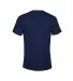 65000 Delta Apparel Adult Short Sleeve 6.0 oz. Tee in Athletic navy back view